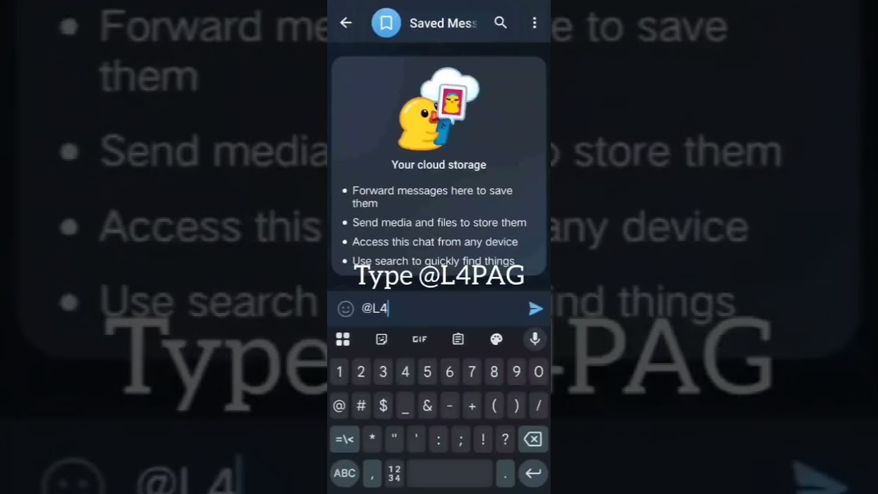 HOW TO JOIN L4PAG CHANNEL