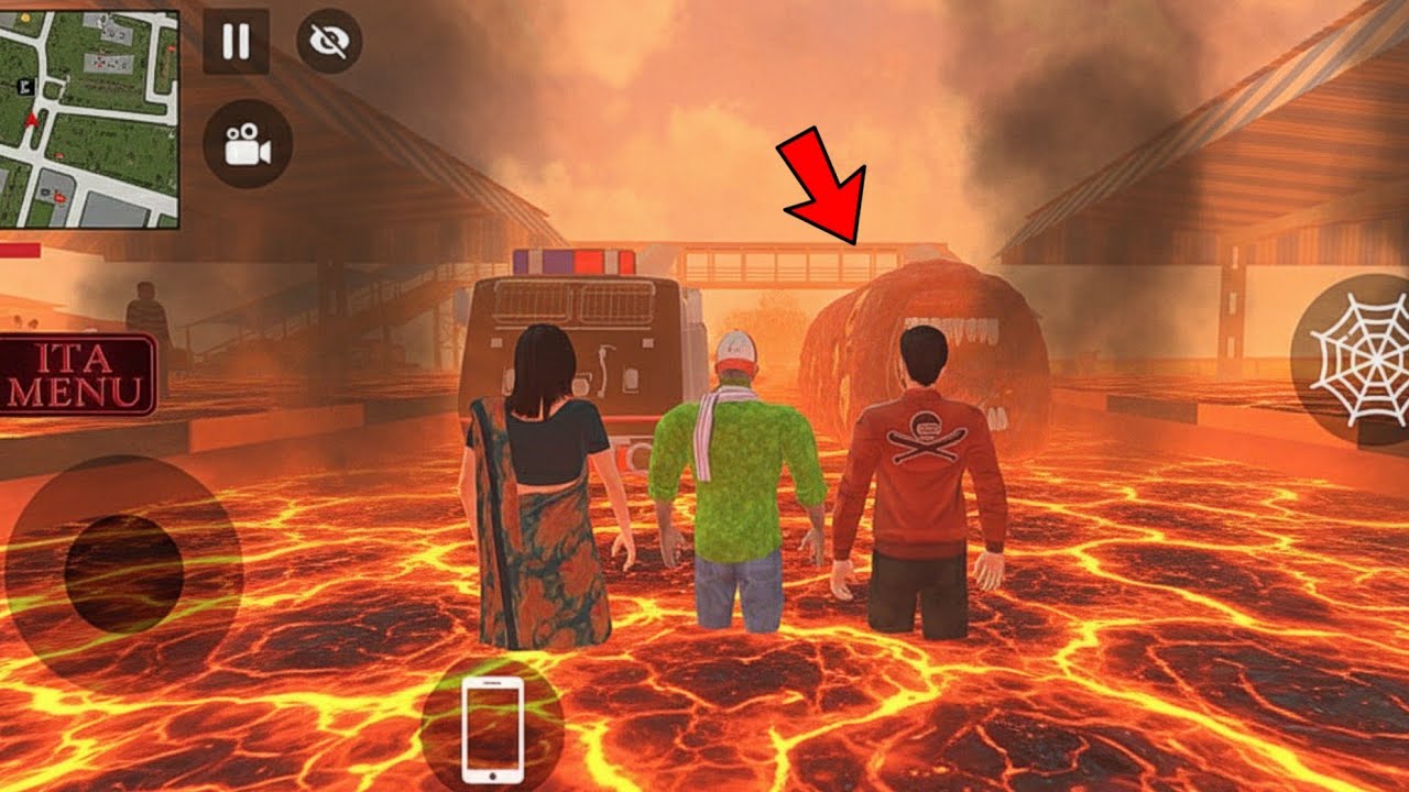 Jack City New Trains In The Lava😱 Indian theft aura simulator game🥳🤩