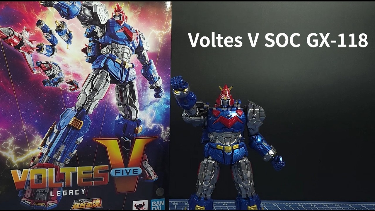 Voltes V Legacy GX-118 | Bandai SOC First Look