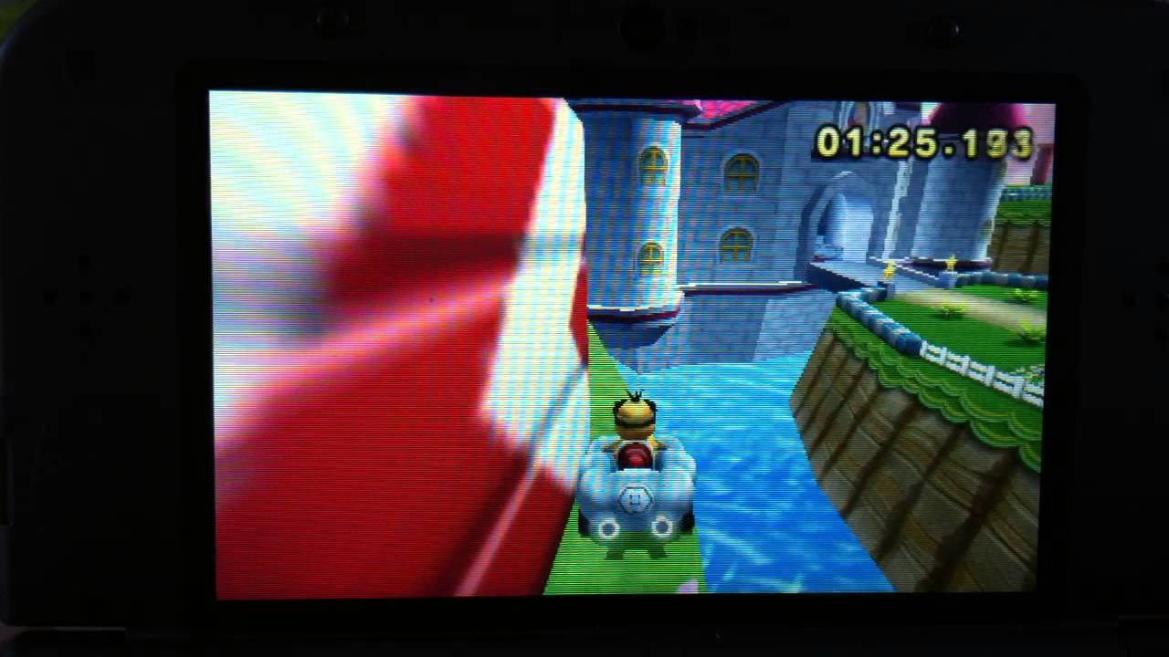 Mario Kart 7  Mario Circuit Out of Bound Glitch