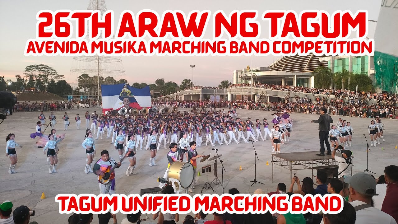 Tagum Unified Marching Band SET A - Bamboo Medley Drill Exhibition | Araw ng Tagum 2024