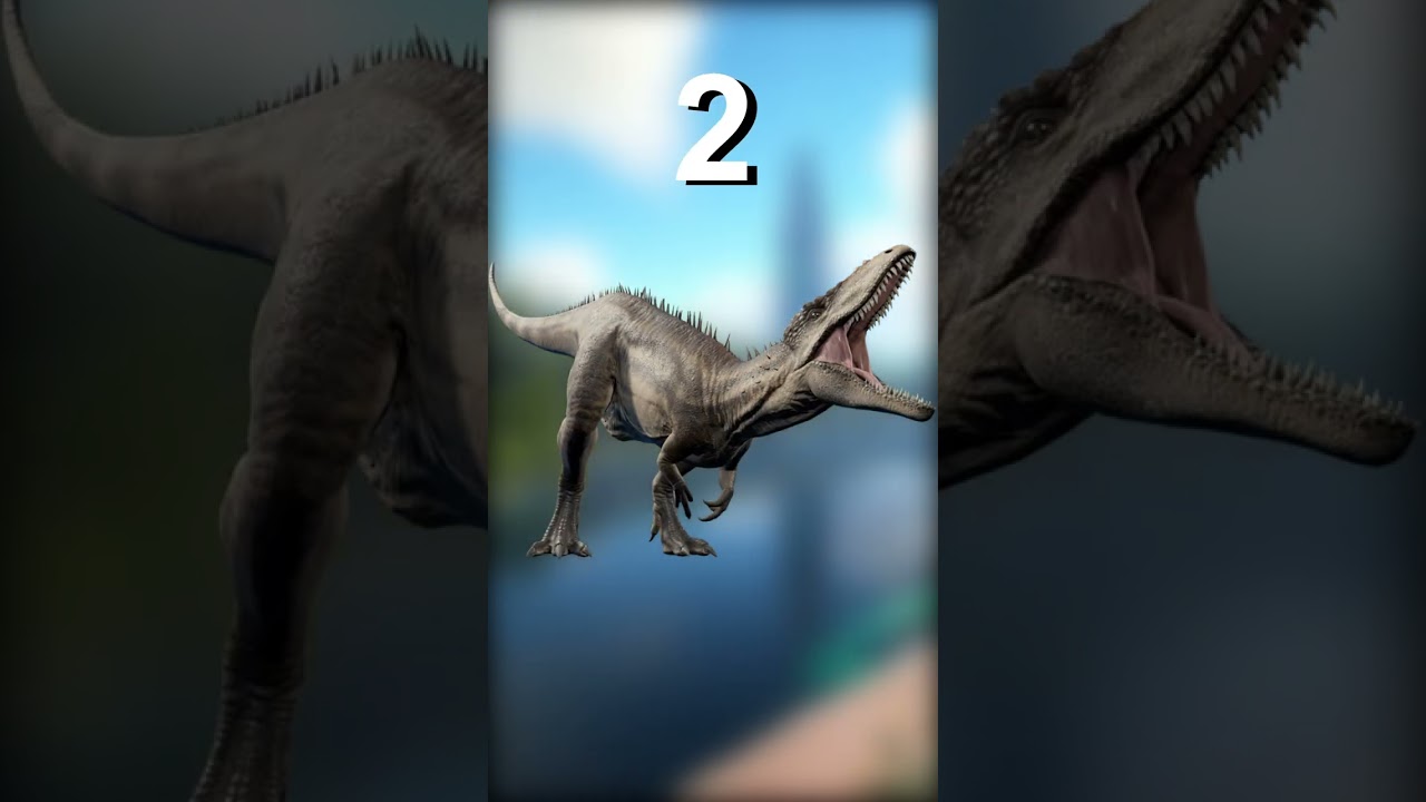 5 DINOSAURUS CARNIVORA TERKUAT DI GAME ARK SURVIVAL EVOLVED #shorts