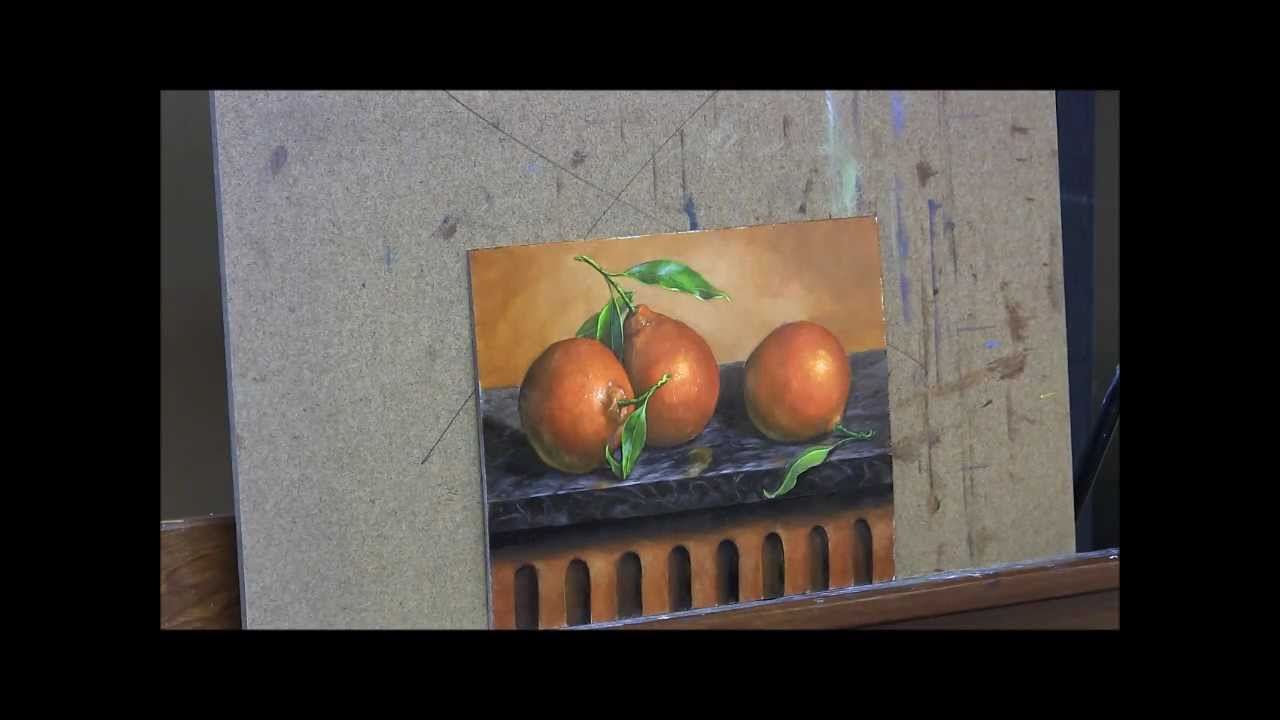 Oranges #3 - Oil Painting/ Glazing/ Detail and Highlights
