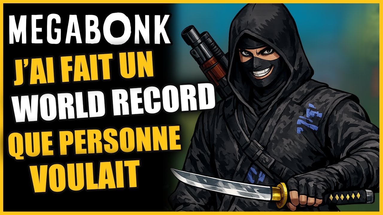 J'AI FAIT UN WORLD RECORD QUE PERSONNE D'AUTRE NE VOULAIT sur MEGABONK FR