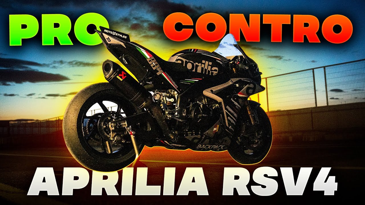 5 PRO e 5 CONTRO dell'Aprilia RSV4 1100