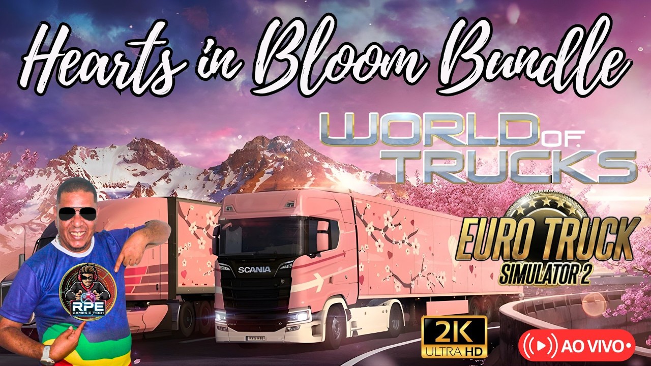 [#live ] WORLD OF TRUCKS: DESAFIO DIA DOS NAMORADOS NO ETS2! BORA RODAR PELA EUROPA! | LOGITECH G923