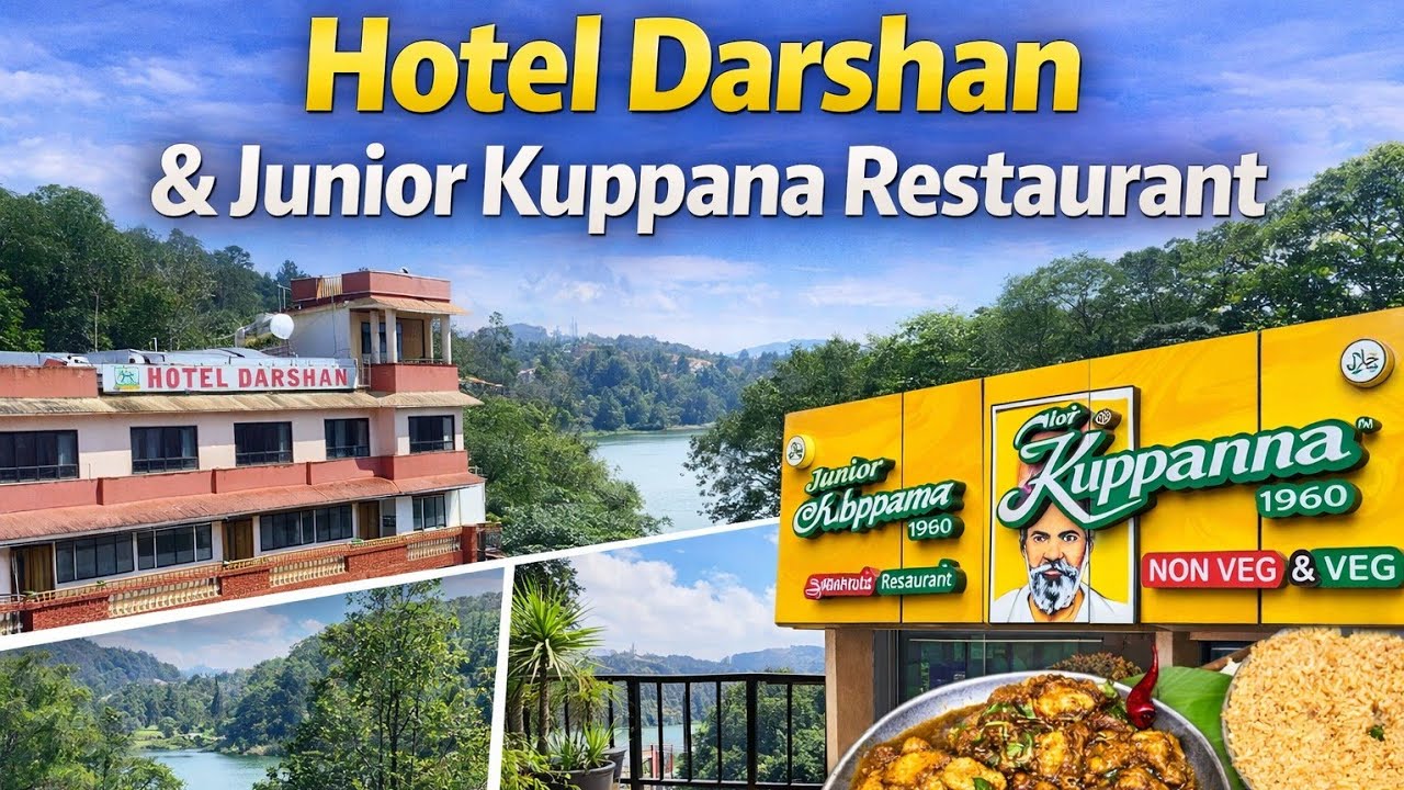 EP07 : Darshan Hotel Ooty 🏢 | Stay Near Ooty Lake & Junior Kuppana Lunch | LifeToXplore