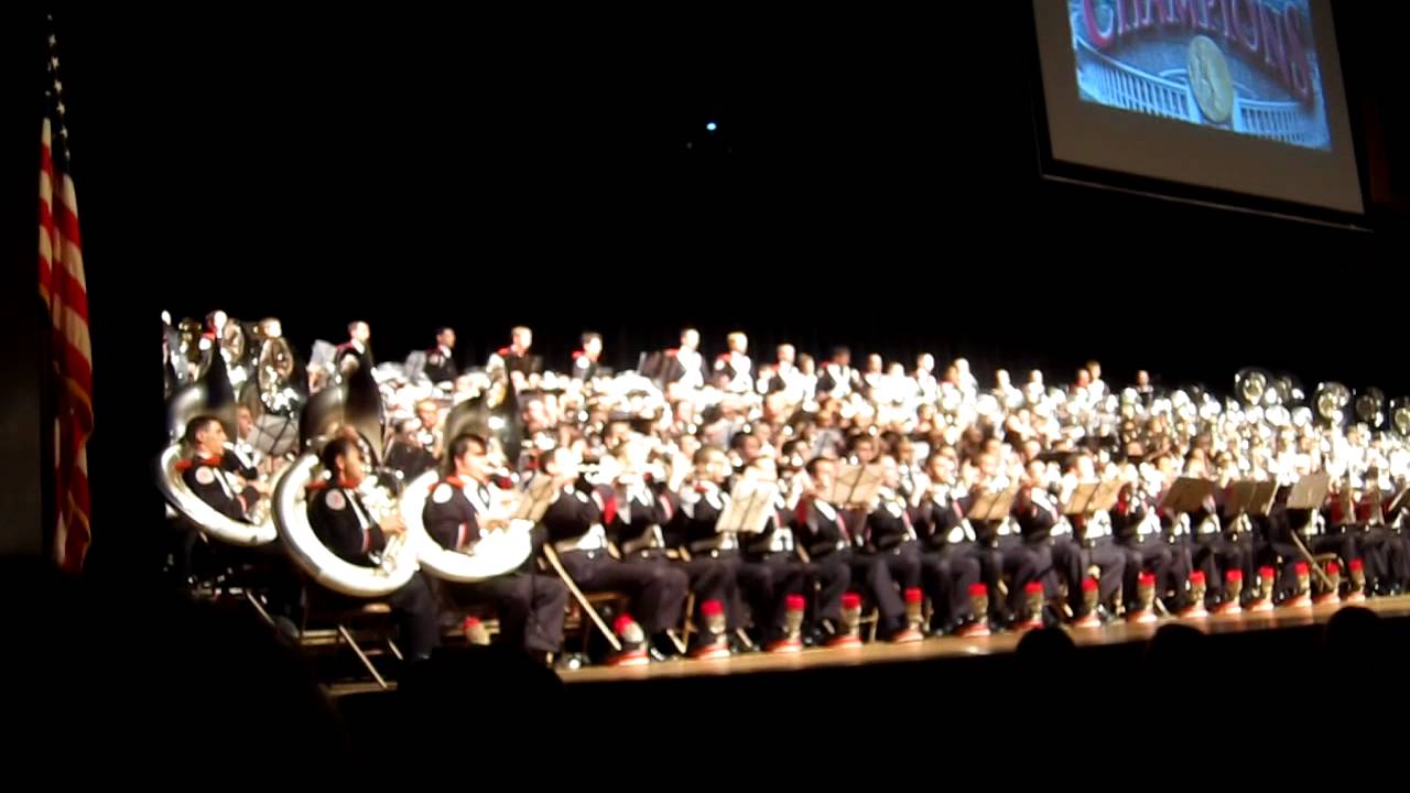 Ohio State University Marching Band Concert 11 13 2011.  Eye of the Tiger.  MVI_1780.MOV