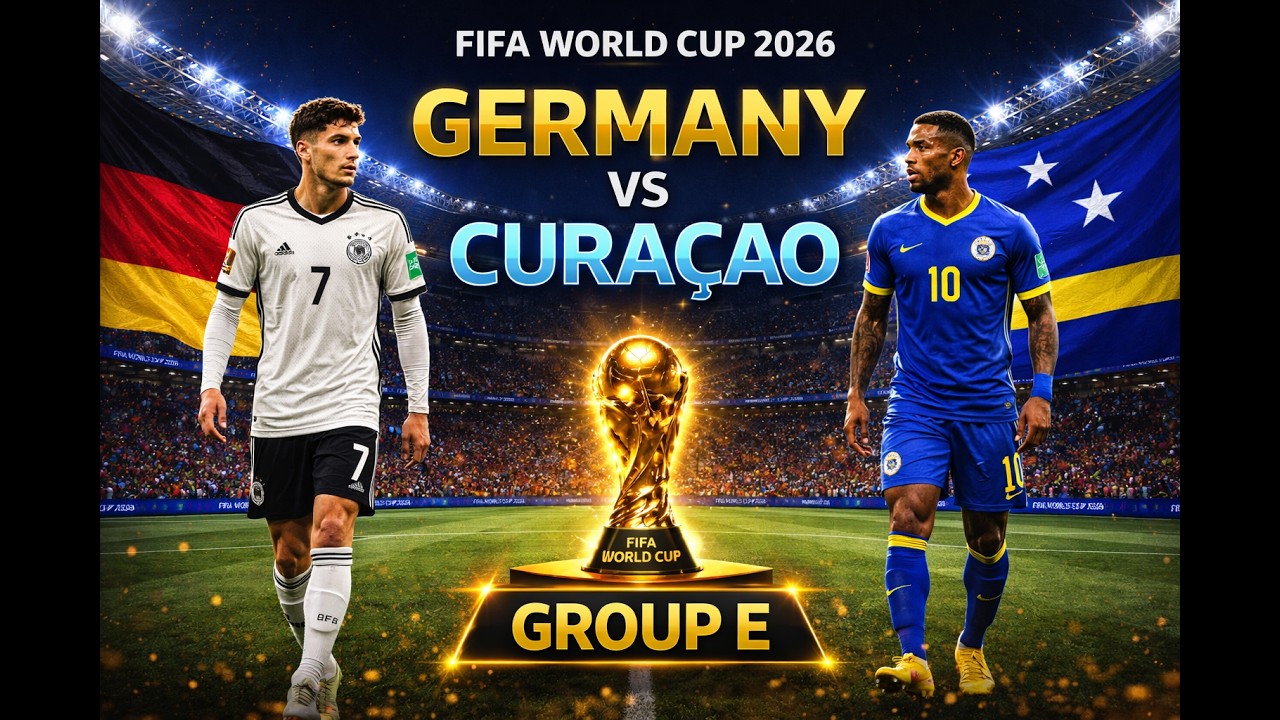 LIVE: Germany vs Curacao | FIFA World Cup Group E | Kai Havertz | Florian Wirtz | Houston Stadium