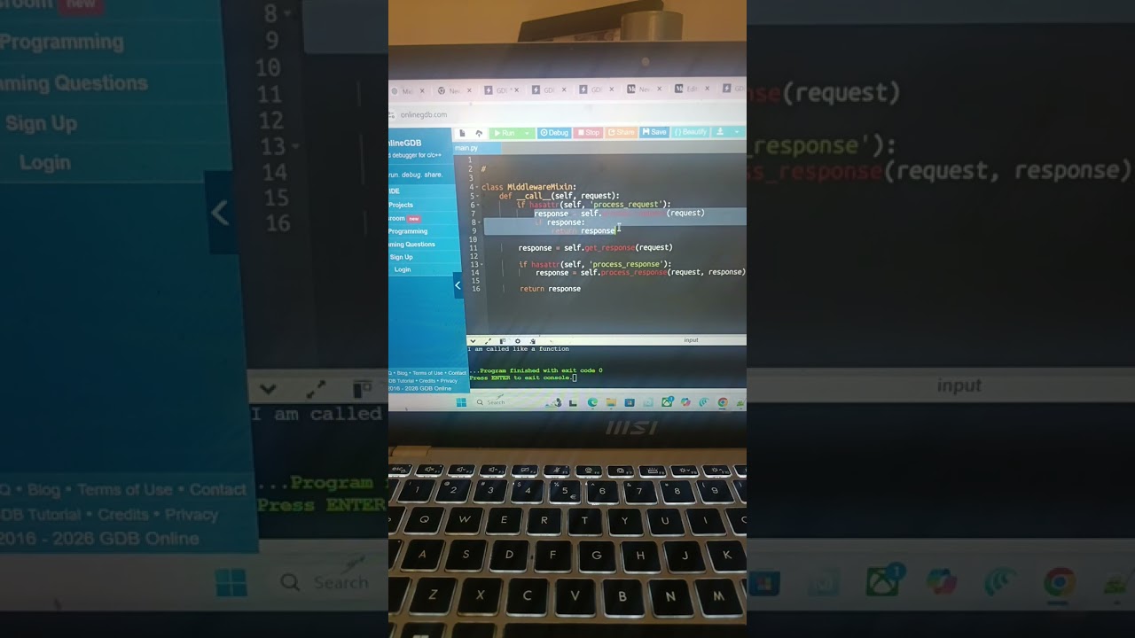 Django - JWT Custom Middleware