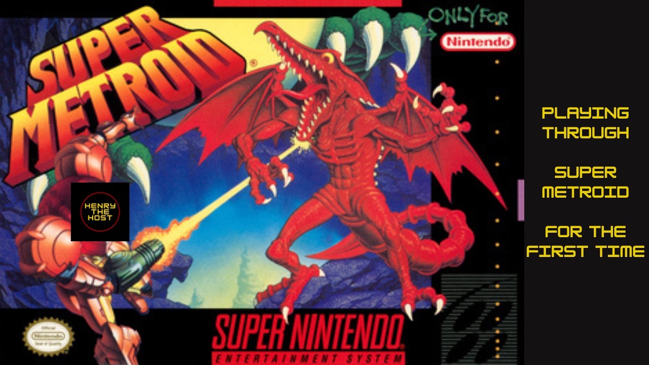 Playing through Super Metroid for the first time!