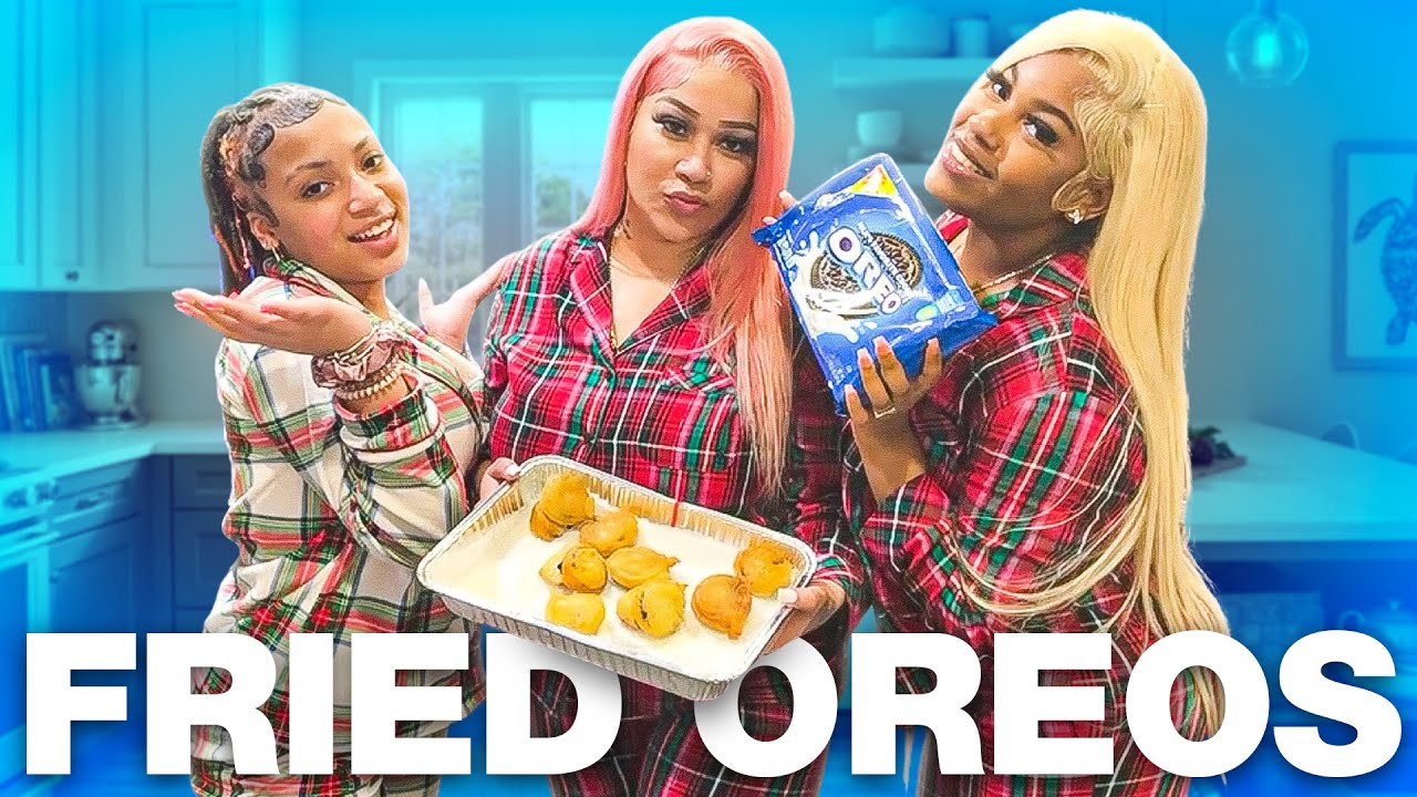 MAKING FRIED OREOS😋
