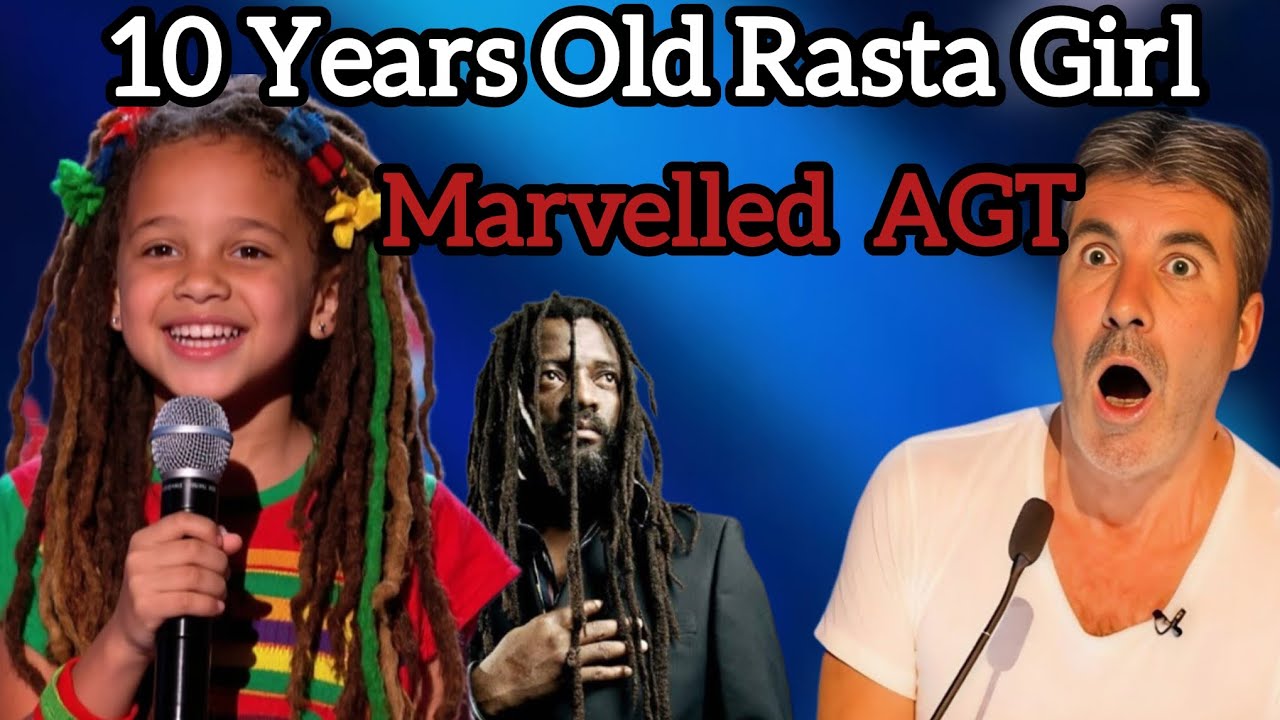 10 Years Old Rasta Girl Shocked AGT Judges with Emotional Tribute to Lucky Dube| on AGT| #reggaeton 