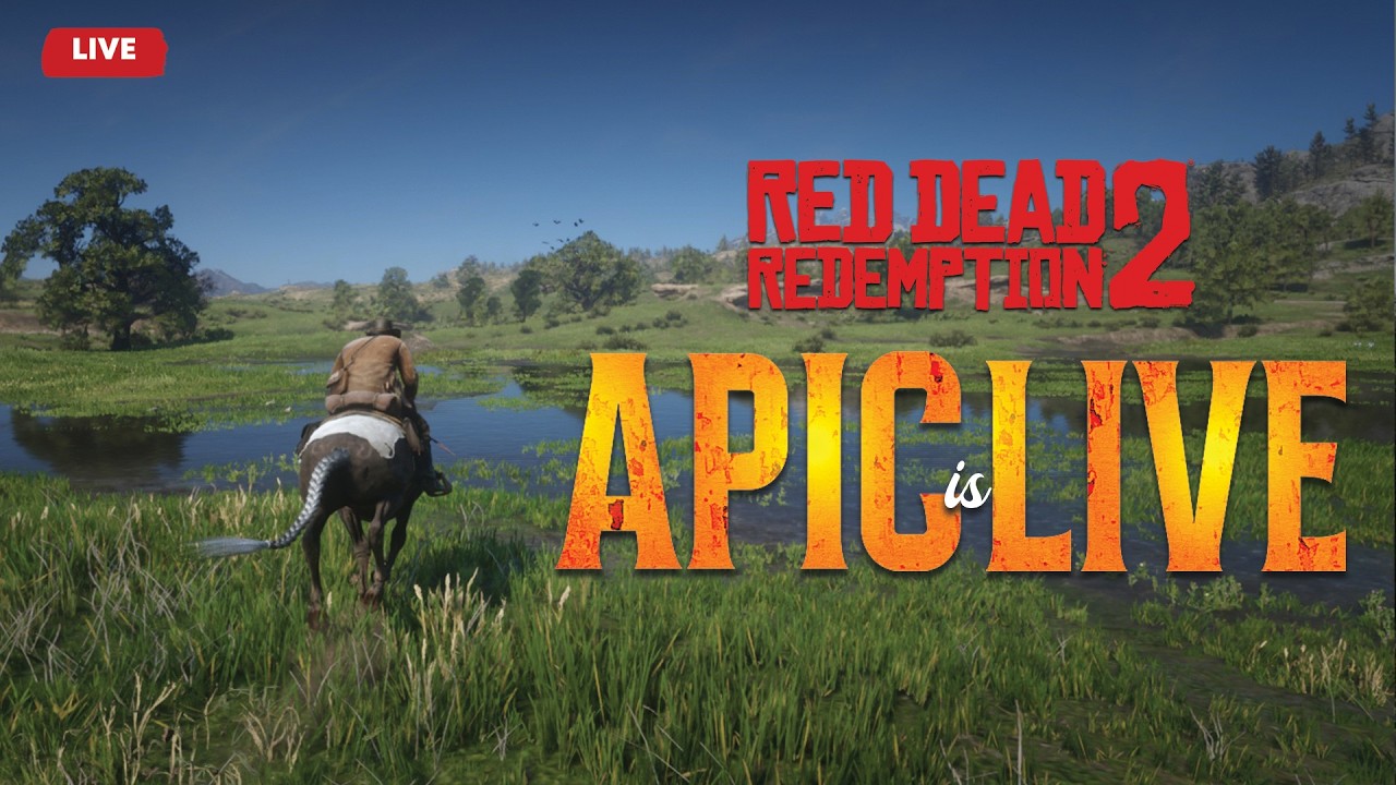 OUTLAWS IN ROYAL DINNER | RDR 2 | Facecam on at 10 likes | APic Gaming Live | Day 19 of RDR2