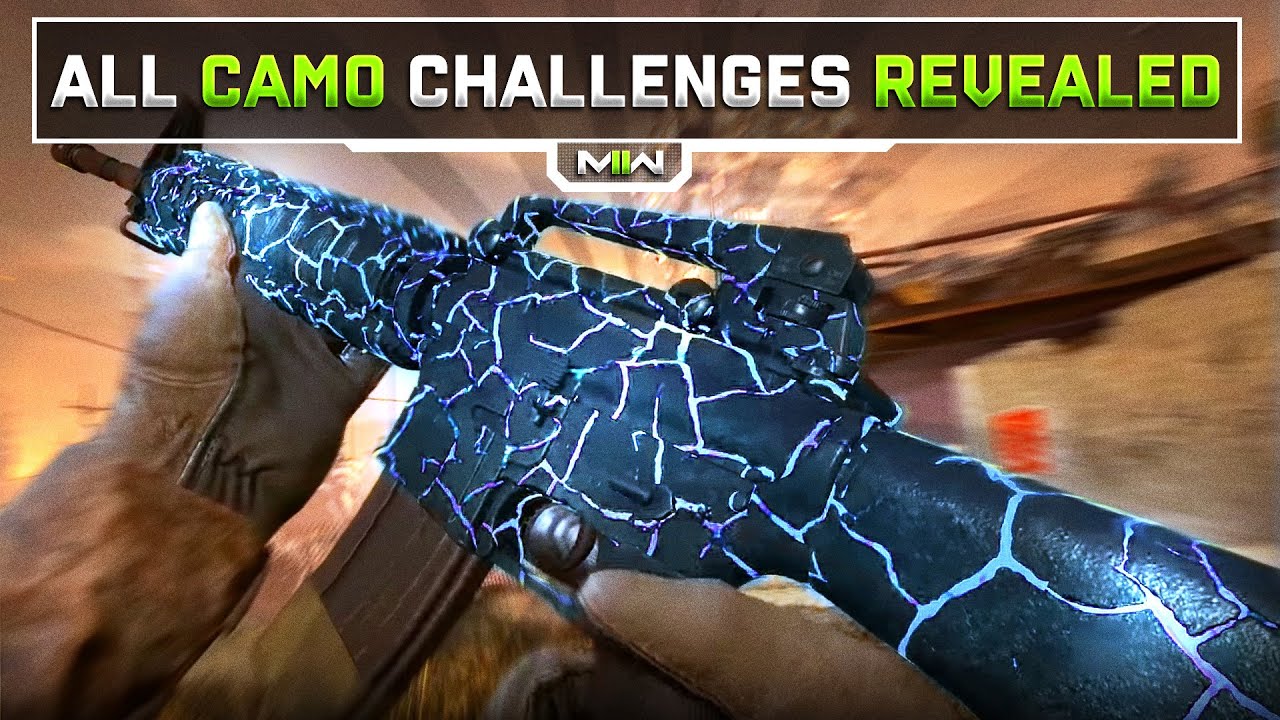 ALL Modern Warfare 2 Camo Challenges Revealed&hellip; (How To Get MW2 Mastery Camos)