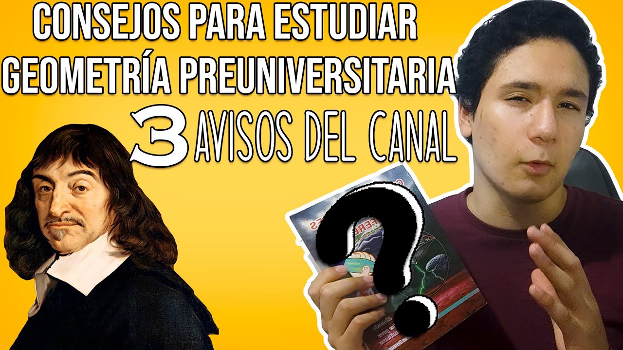 Cómo estudiar GEOMETRÍA PREUNIVERSITARIA | Tips, Consejos y Recomendaciones