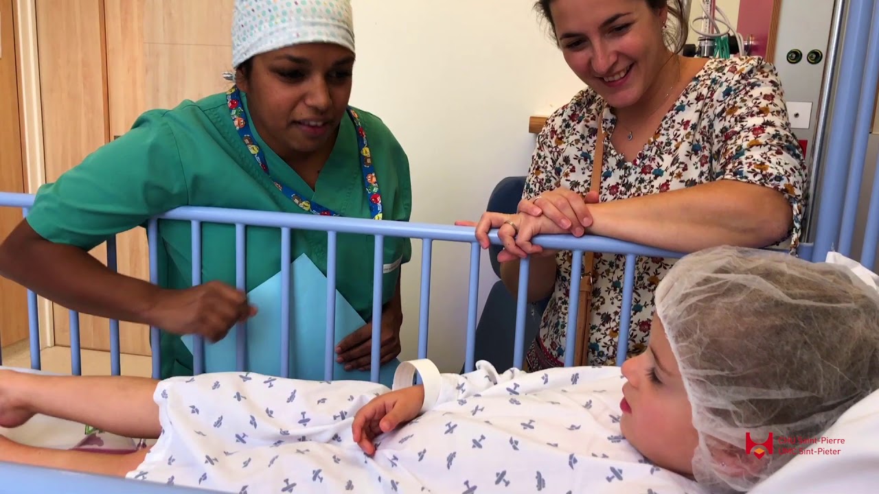 Les différentes étapes du trajet d'un enfant en chirurgie