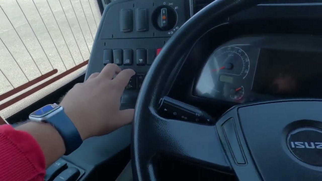 Z wizytą W PKS Polonus#1 Isuzu Citiport 12