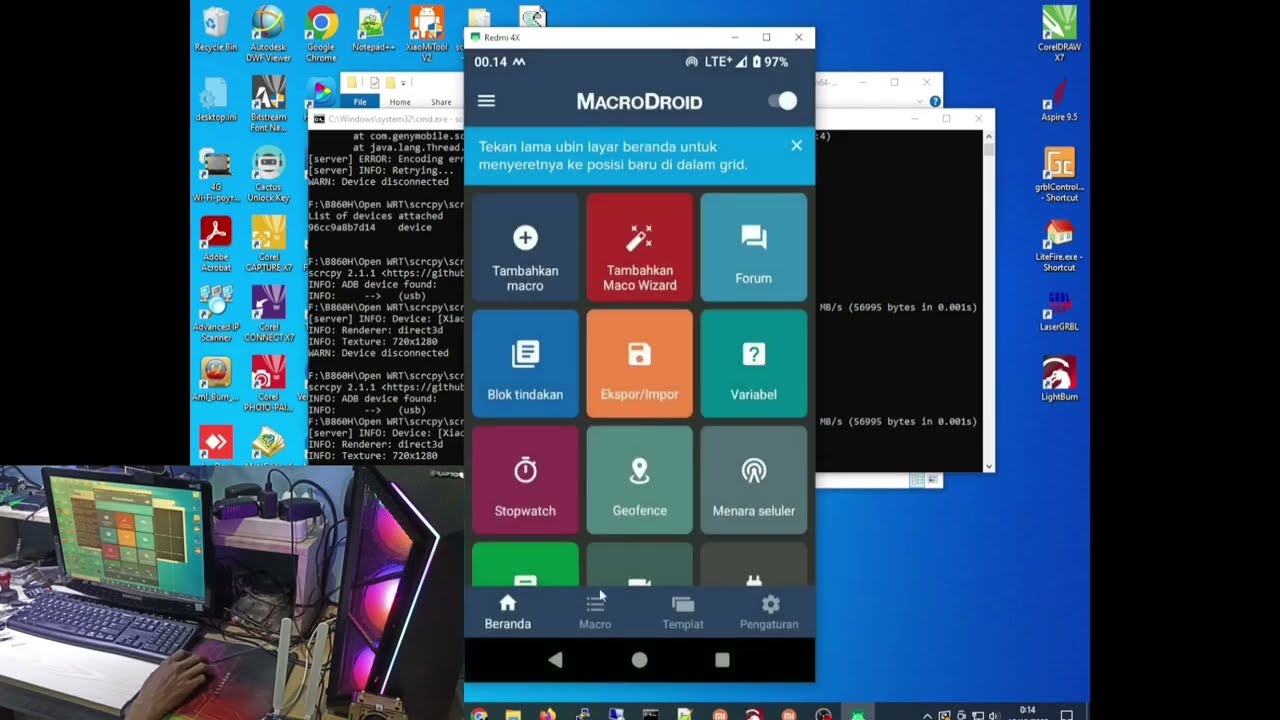 Review dan Tutorial Redmi Modded V2.4 Basic Redmi 4x UnLock 2CA