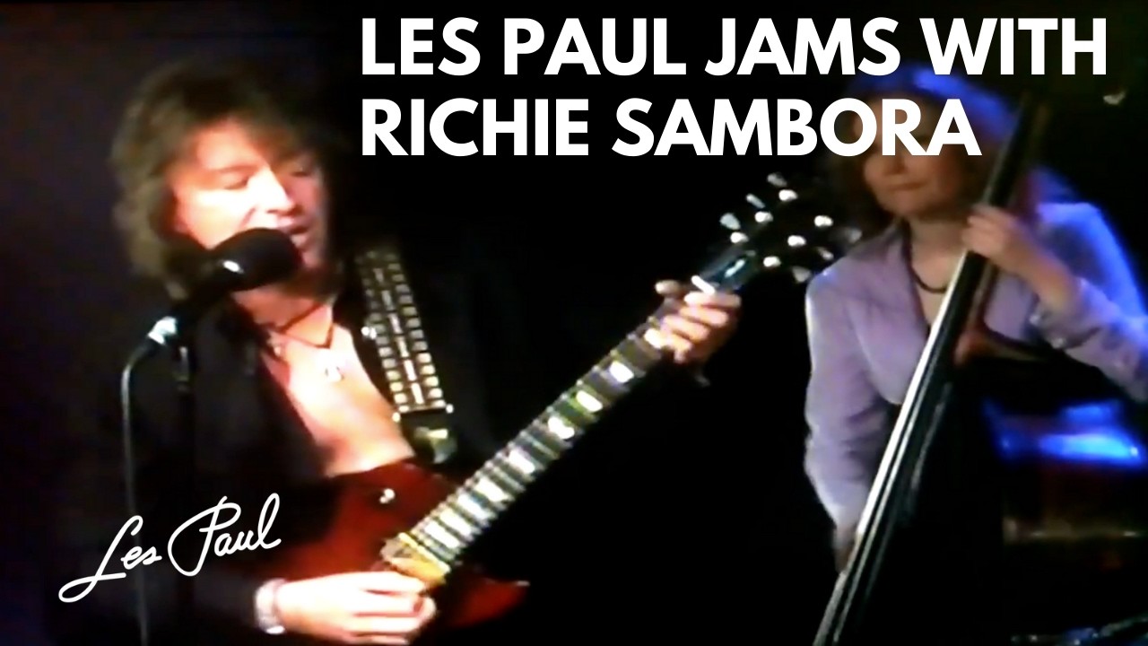 Les Paul with Richie Sambora