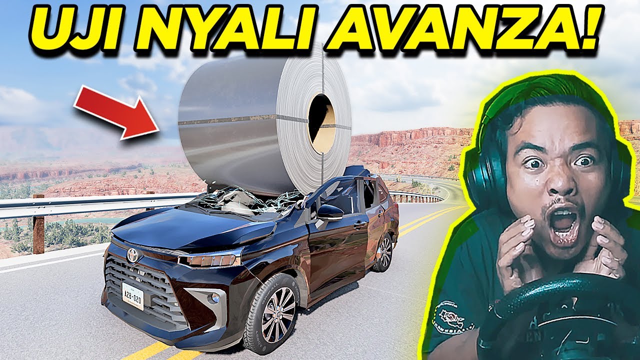 UJI NYALI AVANZA BARU VS AVANZA LAMA ‼️ SIAPA PALING KUAT!? - BeamNG.drive