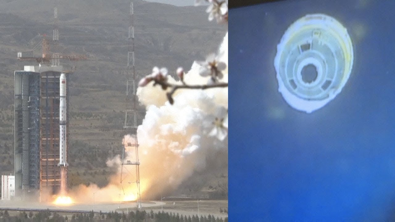 Long March-4 launches Gaofen-1 02, Gaofen-1 03 and Gaofen-1 04