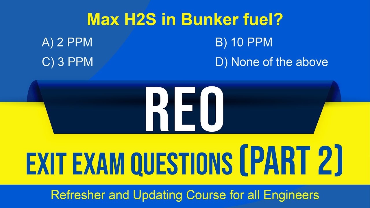 REO Exit Exam Questions with Explanation | Part 2  | G. Sekhar