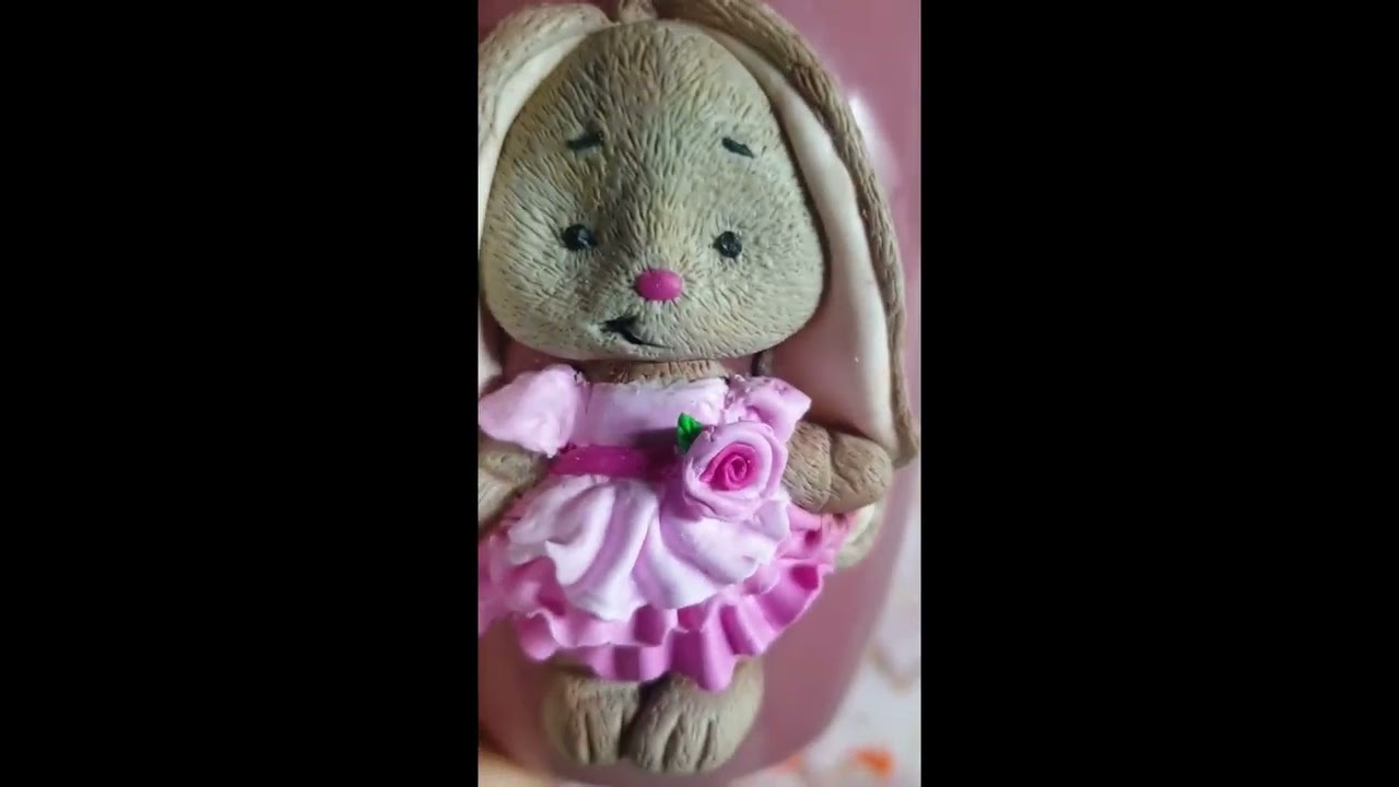 #polymerclay #fimoart # fimo #polymerclayart #easterbunny #bunny #part2