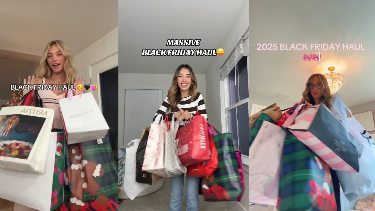 ✨ 💸  BLACK FRIDAY 2025 Rich Kid TikTok Hauls 💸✨ | Luxury Shopping Spree Compilation