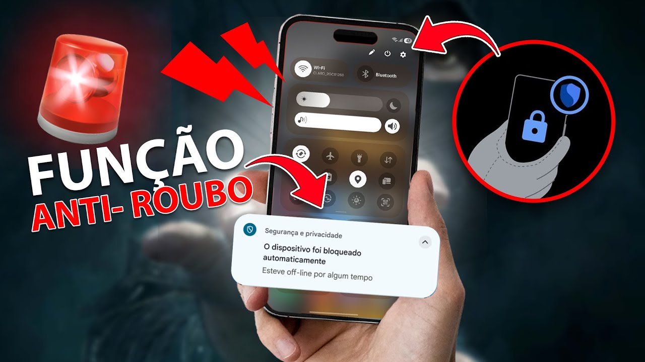 FEDEU para o LADR&Atilde;0!🚨🔒Modo ANTI ROUBO da SAMSUNG e EVITE o PIOR | Dicas celulares ANDROID