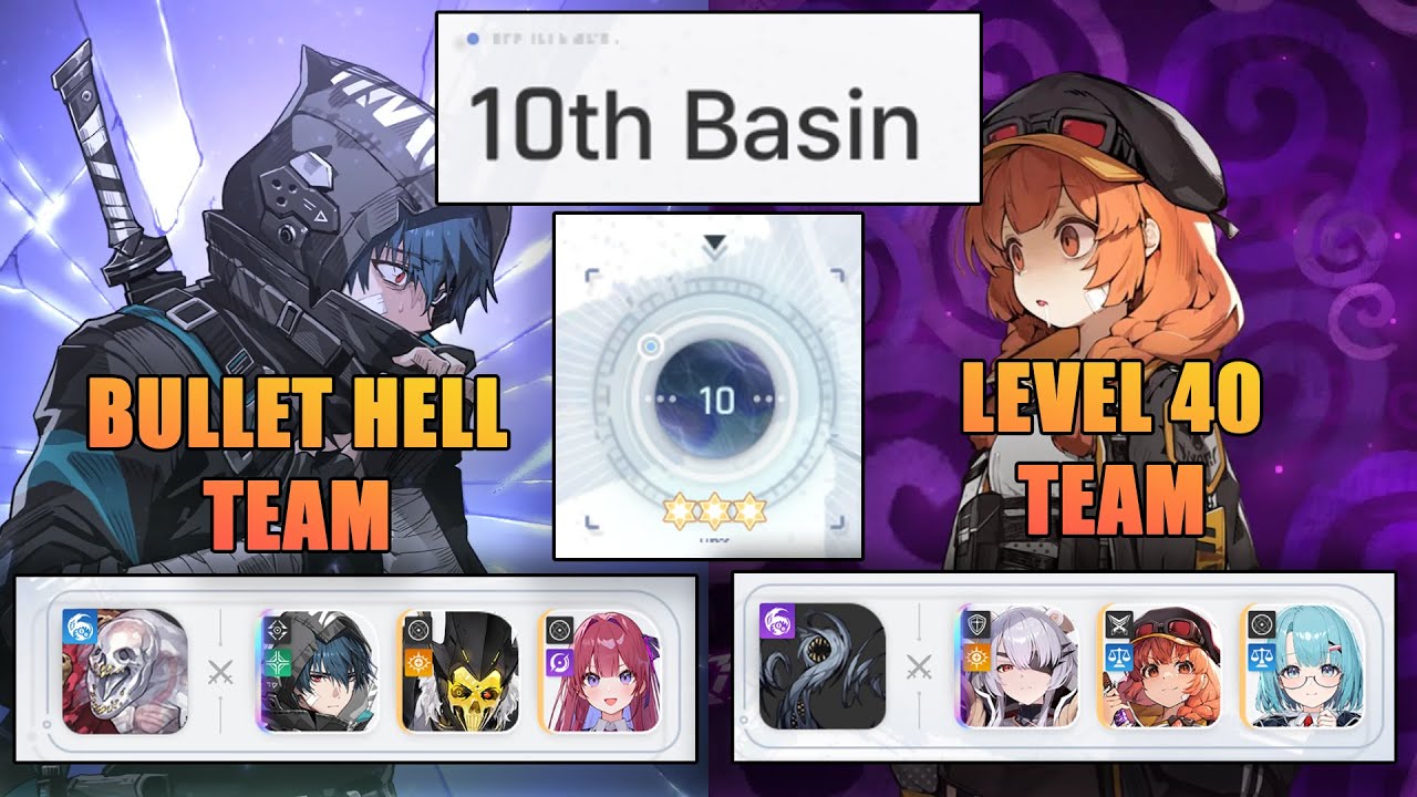 3 Star Clear 10th Basin | Luke Beryl Team | Chaos Zero Nightmare CZN