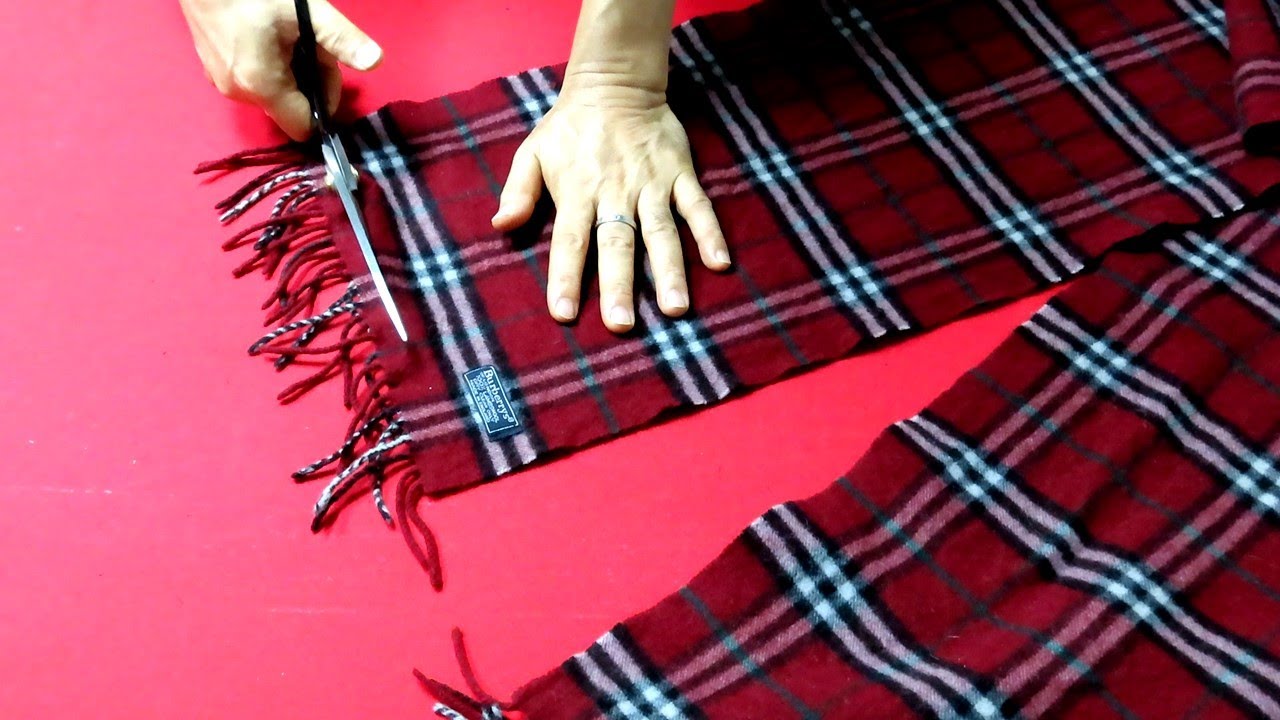 DIY안쓰는 머플러 절대 버리지 마세요! 