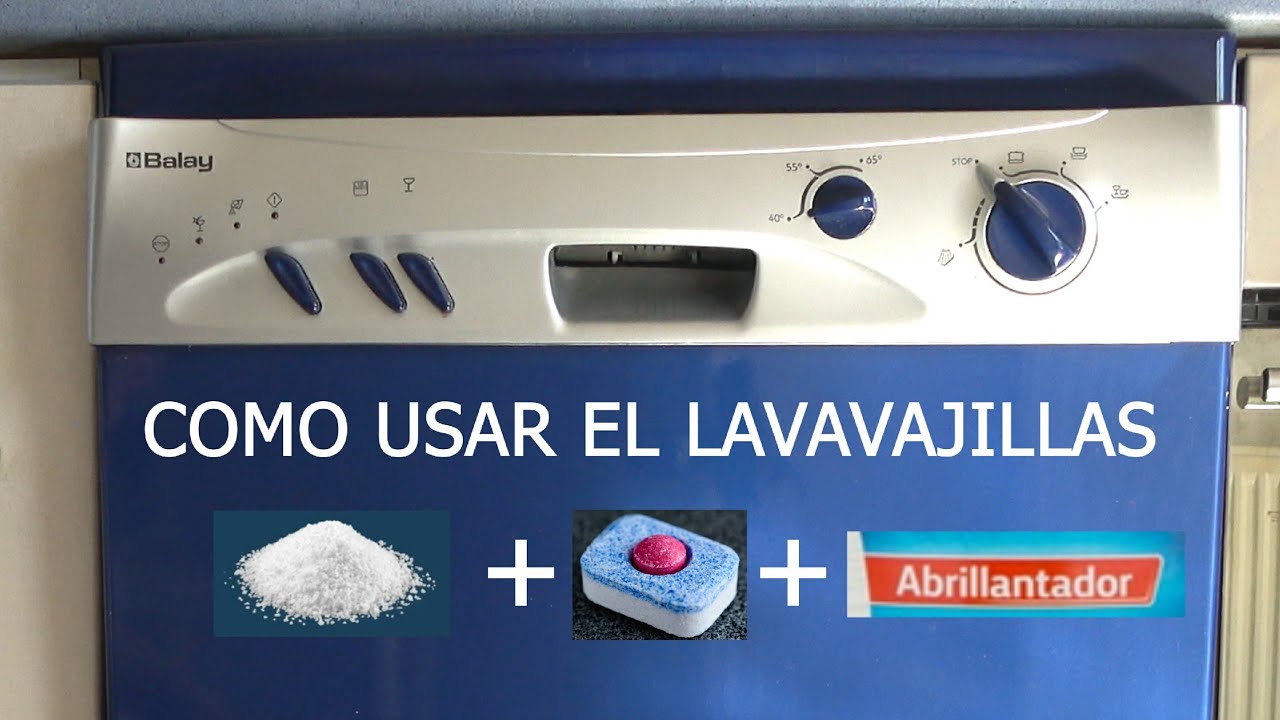 Cómo usar el lavavajillas | poner el lavavajillas