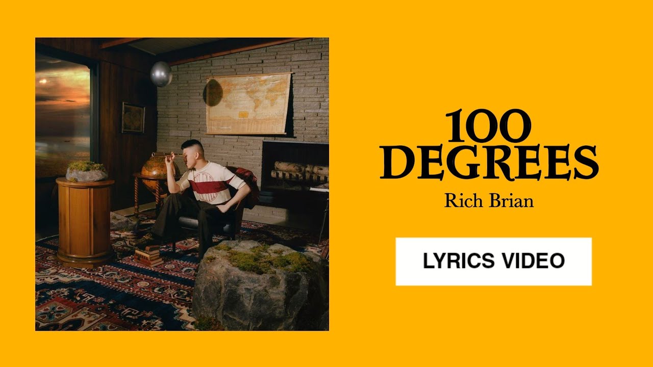 Rich Brian - 100 Degrees (Lyrics Video)