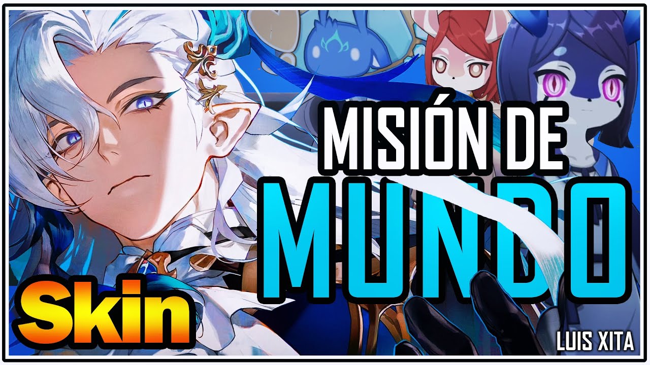 UN REGALO DE LAS HADAS MARINAS 🧾 SKIN NEUVILLETTE • Misión de Mundo MELUSINAS FONTAINE 📚• GENSHIN