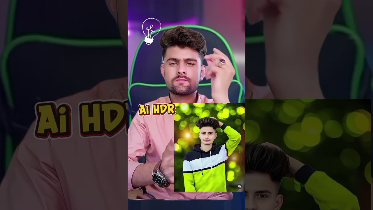 Ai Hdr New Photo Editing Trick #aihdr #aiediting #youtubeshorts  #shotrs #reels