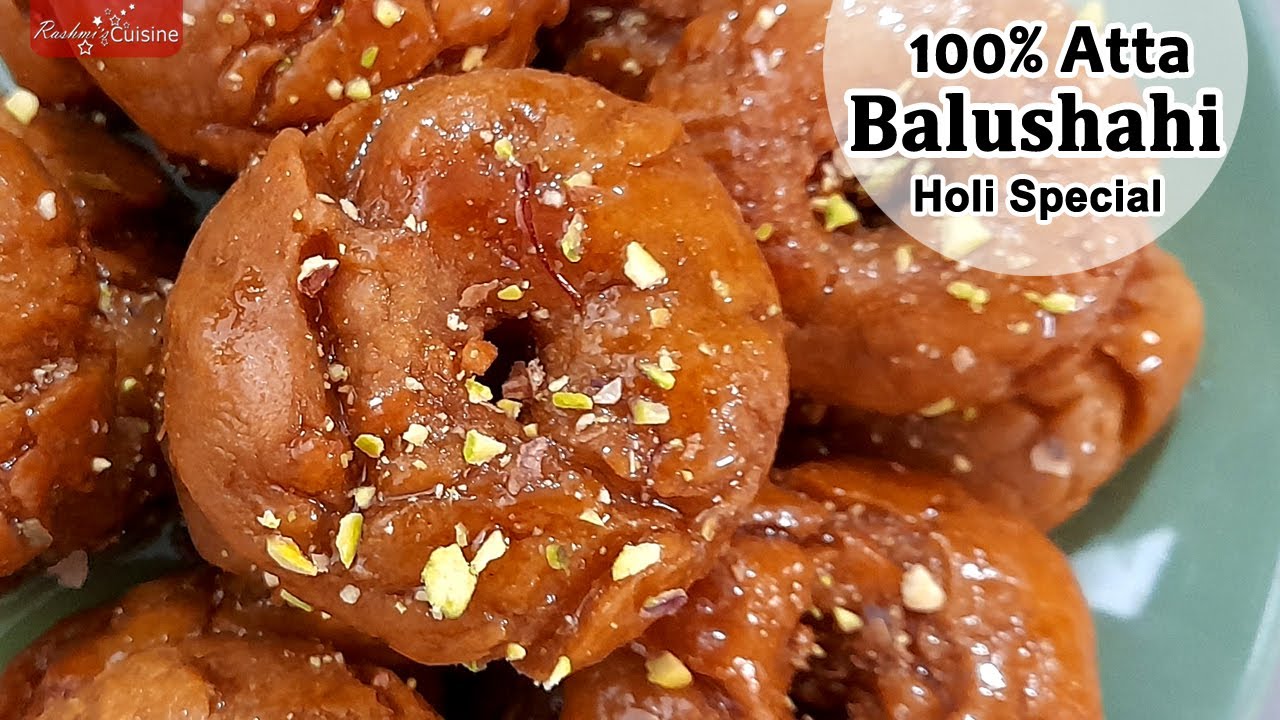 गेहूं के आटे से बनाए हलवाई जैसी स्वादिष्ट बालूशाही Halwai style Atta Balushahi