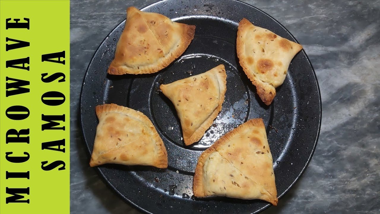 How to Bake Samosa in Haier Microwave Oven HGL 30100 | Samosa Recipe in Microwave | Ramadan Recipe