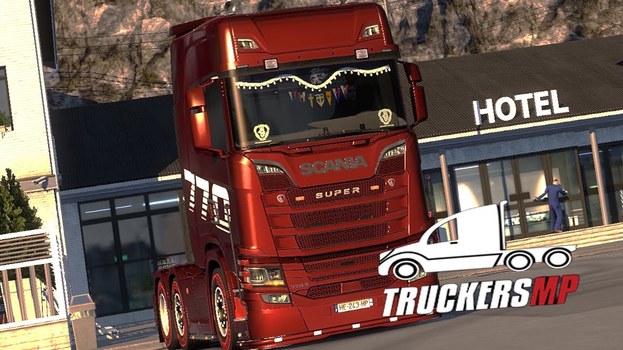 Euro Truck Simulator 2 multiplayer TruckersMP