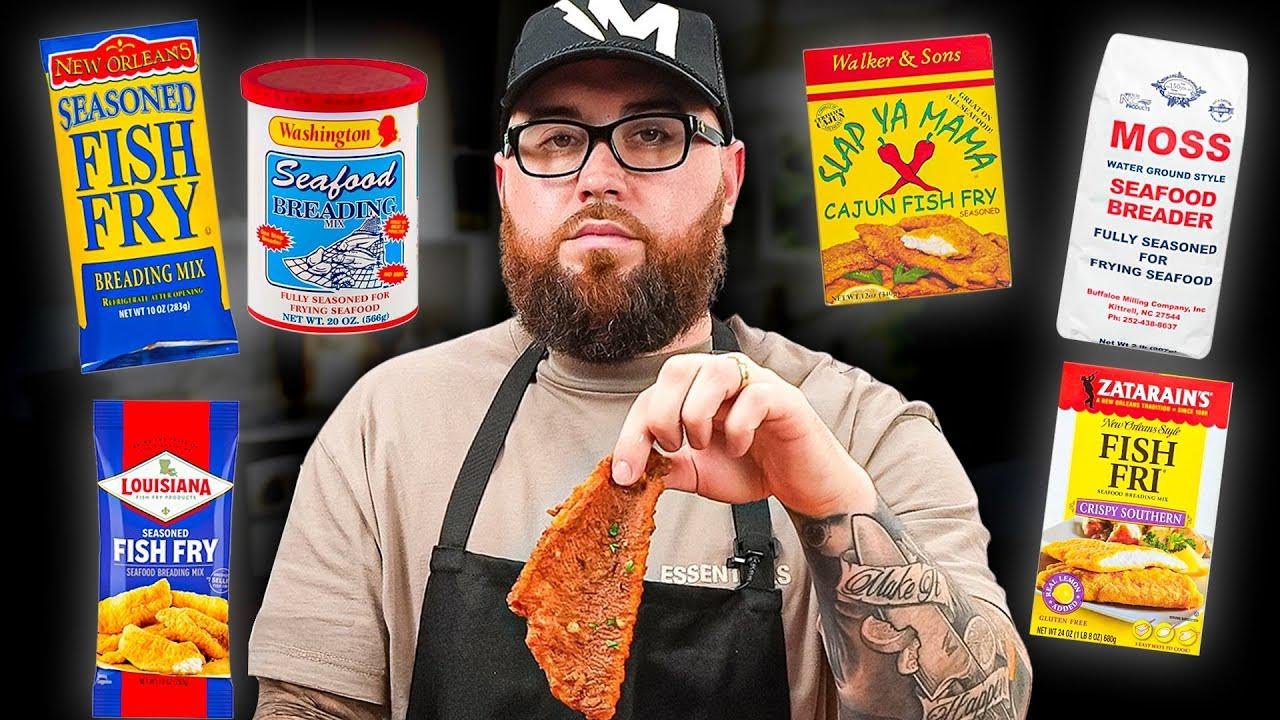 Qual empanado temperado deixa o peixe frito mais gostoso?