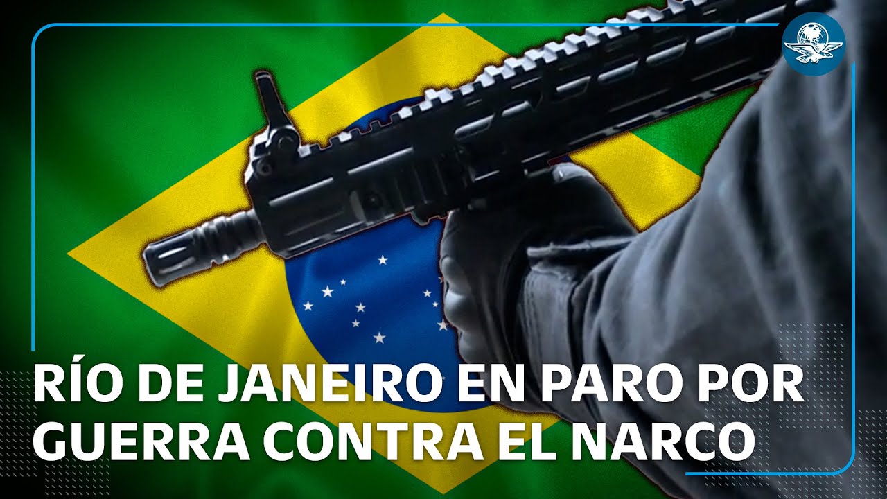 Lucha contra el narco vuelve en zona de guerra las favelas de Brasil
