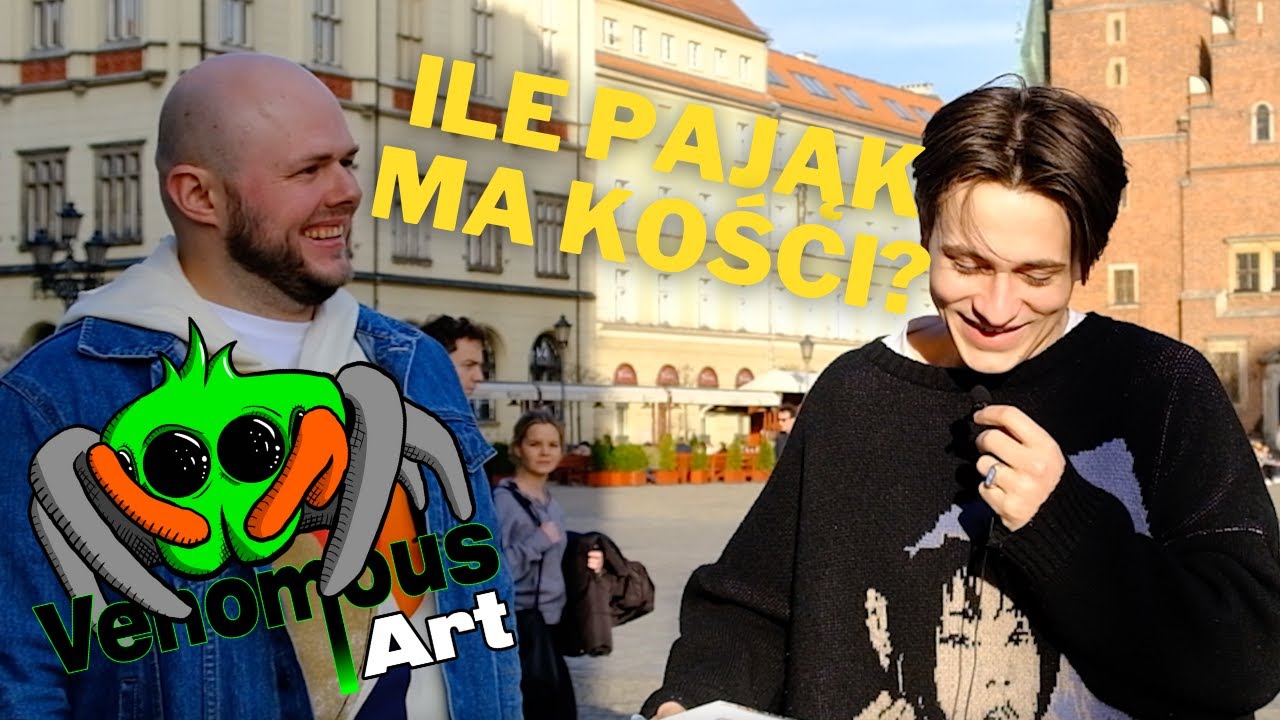 POPRAWNA ODPOWIEDŹ = $$$ 🤯 Ile Polacy Wiedzą o Pająkach? /gościnnie VenomousArt