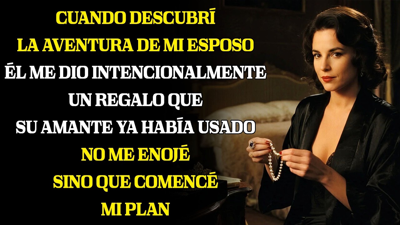 Me engañó y regaló lo usado por su amante; sonreí y vengué