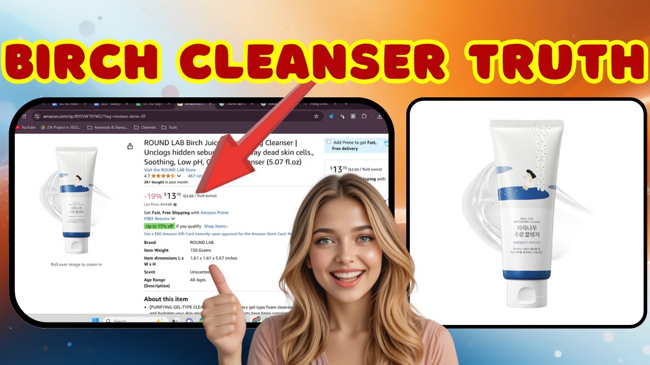 Round Lab Birch Juice Moisturizing Cleanser Review – Truth Behind the Hype
