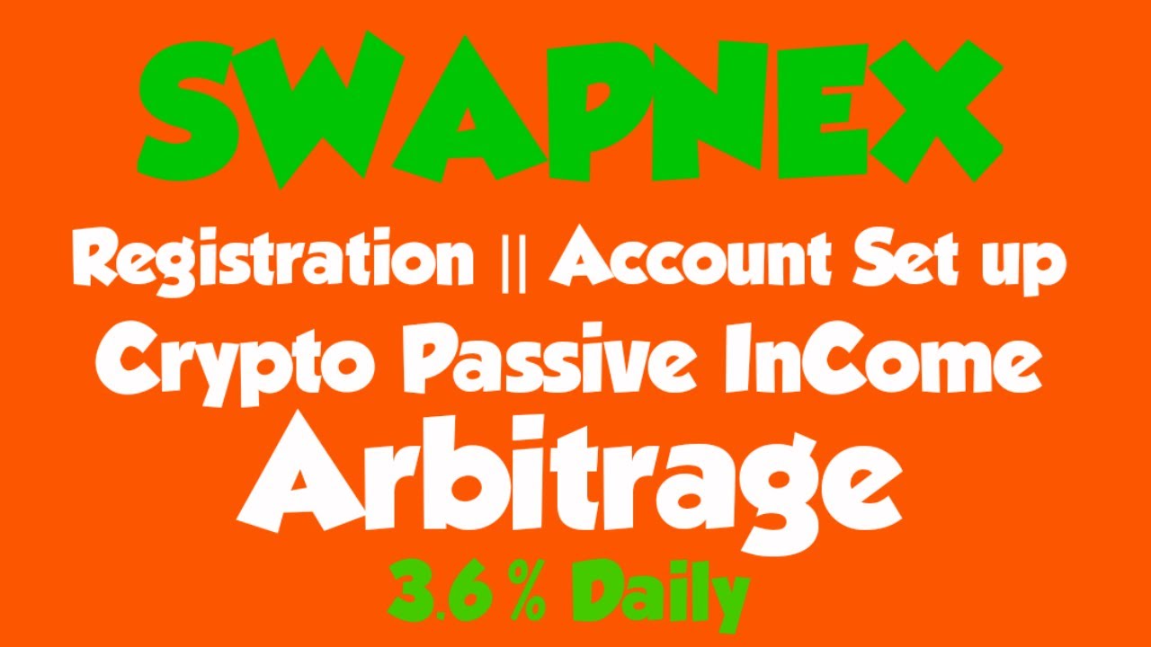 SwapNex Registration || Account Setup