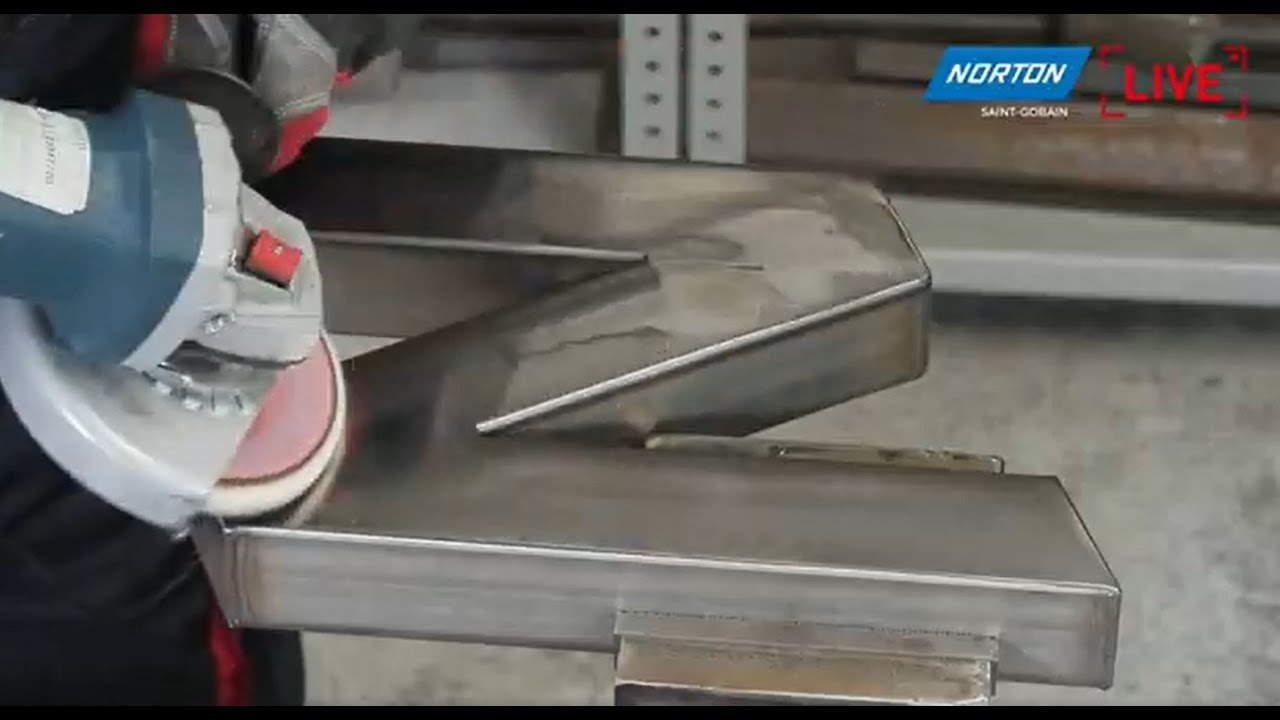 Norton Live: How to remove welds for a Mirror Finish in 4 easy steps