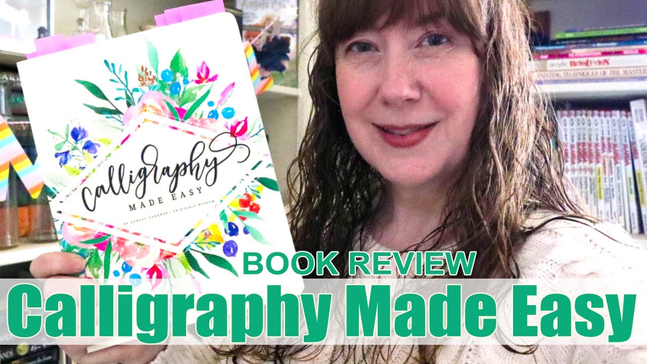 Calligraphy Made Easy  📚 ART LIBRARY 📚 Book Review and Full Flip Through