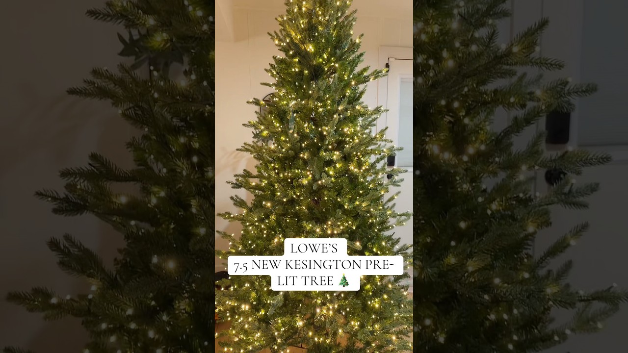 Новая рождественская елка Kensington от @lowes 7.5 🎄 #рождество #рождественскаяелка #украшение #м...