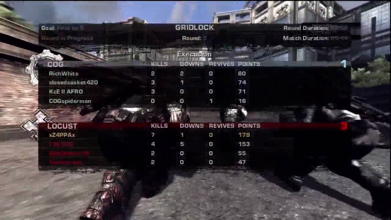 Gears Of War: Execution On Gridlock [READ DESCRIPTION GEARS 2 FANS!]-K1NGZAPPA