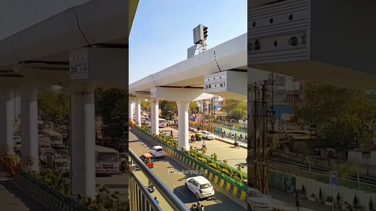 mini vlog kanpur City journey metro .. kanpur City. metro station..
